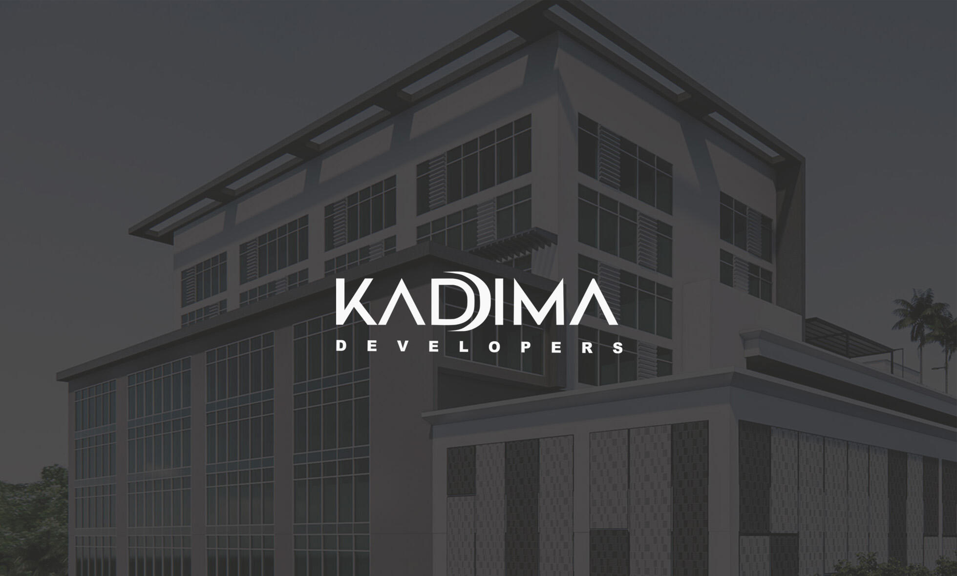 Logo of Kadima, the developer of Seven Park Residences in Hallandale-Hollywood, recognized for high-quality real estate projects.